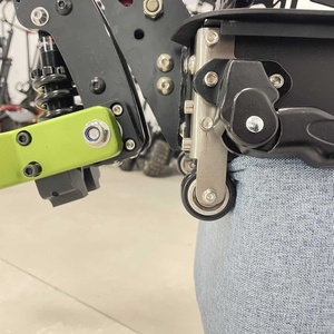 Pièces de trottinette électrique personnalisées en usine, 11 pouces, fourche ouverte de 150 mm, hauteur réglable, cadre de trottinette en alliage d'aluminium - Product Image 4
