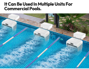 <span class=keywords><strong>Générateur</strong></span> de courant pour piscine à vitesse variable, mural et moderne, pour piscines intérieures et extérieures - Product Image 6