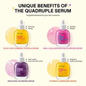 5 En 1 suero ácido tranexámico niacinamida vitamina C E glutatión suero facial brillo punto oscuro cuidado de la piel 5 en 1 suero facial - Product Image 2