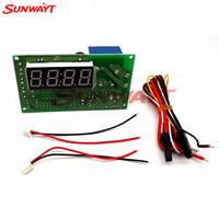 Carte de contrôle de temps à monnayeur 4 chiffres JY-15A (PCB plastique 12V) pour distributeurs automatiques