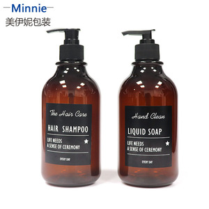 ขวดสบู่เหลวมินนี่บราวน์ 500 มล. แบบปั๊ม สำหรับการดูแลประจำวัน - Product Image 3