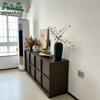 Cómoda Industrial Personalizada de 2 Cajones con Encimera de Madera Fabricada para Dormitorio o Sala de Estar