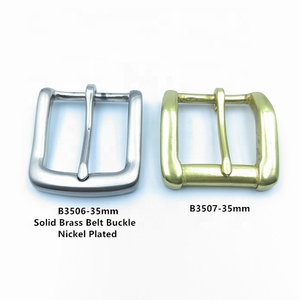 <span class=keywords><strong>Boucle</strong></span> de <span class=keywords><strong>ceinture</strong></span> en laiton massif 35mm Sing Prong <span class=keywords><strong>Boucle</strong></span> de <span class=keywords><strong>ceinture</strong></span> pour l'artisanat du cuir bricolage - Product Image 3