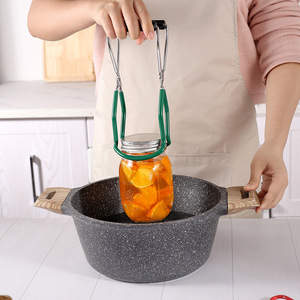 Pinzas para conservas de acero inoxidable, herramienta para levantar tarros, para conservas caseras, uso en la cocina - Product Image 3