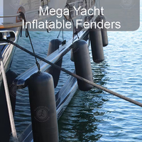 Fender gonflable en Hypalon ou en PVC, ponton gonflable pour bateau, fender pour yacht, fenders marins, bloc de protection contre les impacts pour yacht
