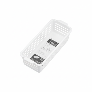 Inomata 517 ventosa cesto lungo soluzione di conservazione bianca - Product Image 1