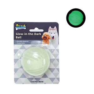 Innovative Pet Products TPR <strong>Glow</strong> <strong>in</strong> <strong>the</strong> <strong>Dark</strong> <strong>Dog</strong> Trerat <strong>Ball</strong> - Product Image 3