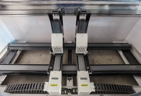Offre Spéciale DA69T CNC tôle automatique pliage presse plieuse hydraulique pour acier au carbone aluminium synchronisé DELEM nouveau utilisé