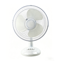 Ventilateur de table solaire 12 pouces AC/DC pour bureau à domicile avec batterie - Grande Vente