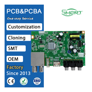 Thông Minh thiết bị điện tử chất lượng cao tùy chỉnh pcba fr4 PCB DVB T2 ISDB-T ATSC Top Box Set PCB board cần Gerber tập tin và bom danh sách - Product Image 1