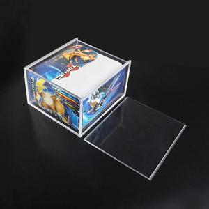 Tùy chỉnh rõ ràng Acrylic trượt hộp hàng đầu perspex hộp lưu trữ hình chữ nhật với nắp trượt Acrylic lucite trượt nắp hộp quà tặng - Product Image 5