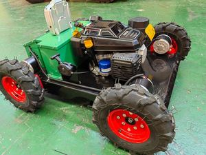 เครื่องตัดหญ้าขับเคลื่อนสี่ล้อความเร็วตัวแปรความเร็วสูงพร้อมมอเตอร์ DC สี่ตัวเพื่อการทำงานที่มั่นคง - Product Image 4