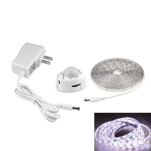Motion Sensor LED <strong>Under</strong> Cabinet <strong>Light</strong> <strong>Bed</strong> Night <strong>Light</strong> 1M-5M LED Strip Night Sensor Lamp With 110V-220V to 12V Power Adapter - Product Image 3