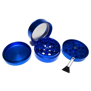OEM/ODM Moulin à Herbes Moderne en Métal Personnalisé 4 Couches 40mm 50mm 55mm 63mm 75mm Tailles pour Tabac et Herbes pour Fumer Vente en Gros - Product Image 6