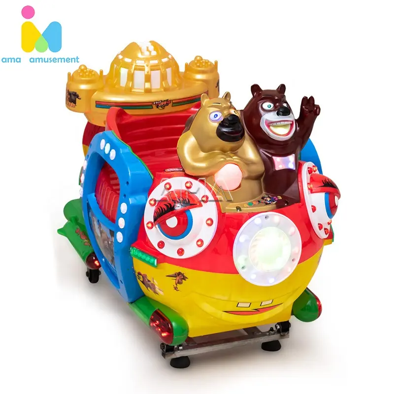 2022 Produk Baru Mesin Permainan Yang Dioperasikan dengan Koin Mal Perbelanjaan Taman Hiburan Kiddie Ride Game