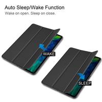 Housse en Silicone souple en cuir PU antichoc pour nouvel iPad 11 pouces 2024 étui pour tablette pour ipad pro 10.5 9.7 11 12.9 2020 2021