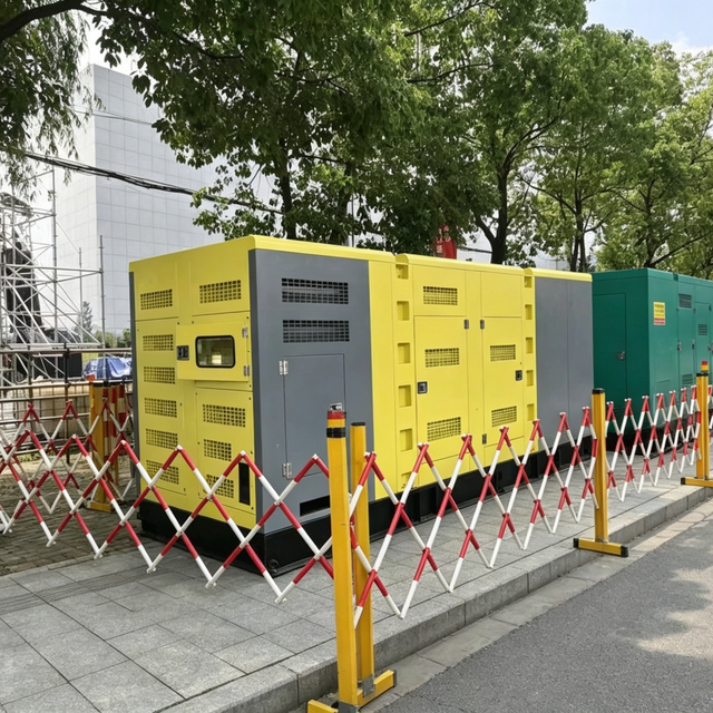 Smart Cloud Monitoring 3 Phase Silent Diesel Generator 500kw ATS Included High Efficiency Soundproof Electric Genset 2026