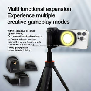 Le plus récent 3 en 1 chargeur sans fil magnétique caméra Vlog Selfie Stick avec lumière - Product Image 3