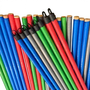 Vietnamese Eucalyptus Wood Broom <b>Mop</b> Sticks Italy Mexico Thread Eco-Friendly Customized Colors Solar Charging <b>Handle</b> Household - Product Image 4