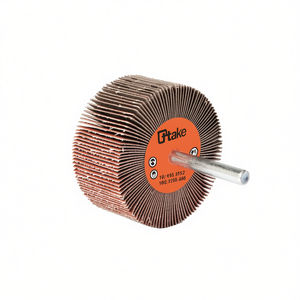 Roue à lamelles abrasives Ttake 80x20 mm, tige de 6 mm, grain 240 pour le meulage - Product Image 2