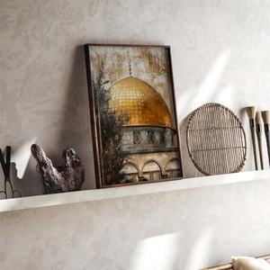 Pintura al Óleo de Paisaje Pintada a Mano Personalizada, Decoración de Pared en Lienzo para Regalo de Inauguración de Casa o Boda - Product Image 1