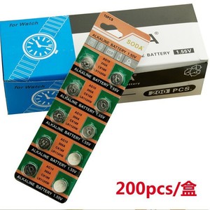 Yueli <b>Ag10</b> Button <b>Batteries</b> 1.5V Card Pack Silver Color For Electronics - Product Image 2