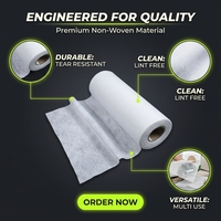 Rouleaux de tissu non tissé 100% polypropylène aiguilleté, longueur et largeur sur mesure, production directe du fabricant pour la fabrication de sacs