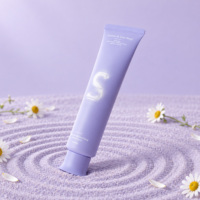 Emballage personnalisé en tube souple cosmétique en plastique de qualité alimentaire européenne, pour soins de la peau, crème pour les mains, lotion pour le corps, vente en gros OEM