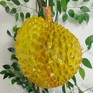 Sculptures lumineuses en fibre de verre en forme de durian pour centres commerciaux, festivals de fruits, parcs à thème et expositions de paysages tropicaux - Product Image 4