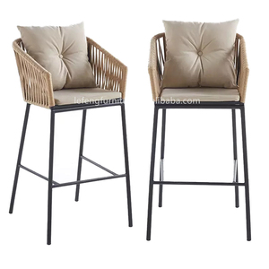 Chaises de bistrot <span class=keywords><strong>parisien</strong></span> de luxe modernes Mobilier de jardin <span class=keywords><strong>Chaise</strong></span> en rotin tressé - Product Image 2