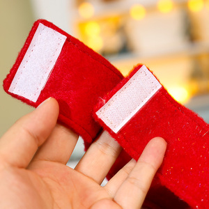 Décorations de rideaux de Noël en gros 2025 pour produits et cadeaux : Adorables ornements Bonhomme de neige, Vieil homme, Élan - Product Image 5