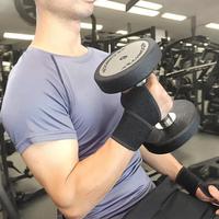 Gym Komersial Harga bagus CPU kepala bulat kekuatan bulat bumper dumbel kustom Set Halter uretana