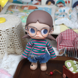 Vêtements de poupée Ga Zi Jie, tenue Spicy Girl, peluche CHA Zsiga, petit vêtement à 8 points pour poupées de 20 cm - Product Image 4
