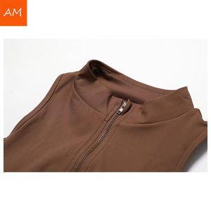 <span class=keywords><strong>Canotta</strong></span> bianca personalizzata di alta qualità gilet nero ad alto impatto Push up Strappy Top Fitness palestra Yoga donna <span class=keywords><strong>canotta</strong></span> - Product Image 5