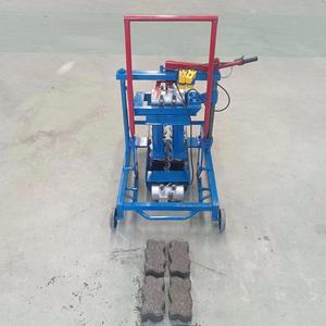 Máquina manual para fabricar ladrillos, Molino de Piedra, máquina moldeadora de ladrillos, máquina para hacer bloques de cemento - Product Image 2