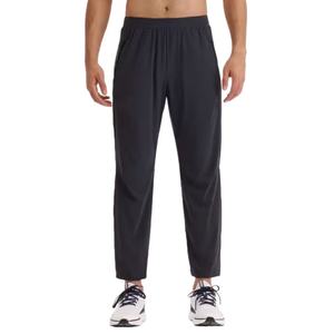 OEM Service Plus Size Casual Mid Waist Flat Front <b>Autumn</b> 100% Nylon Worsted <b>Fabric</b> Men's Sweatpants - Product Image 1