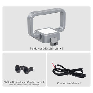 Biqu PANDA HUE OTG CNC ที่คลุมด้วยเครื่องมือโปร่งแสง DIY พร้อมแผงไฟ LED รับประกัน1ปีการเชื่อมต่อ USB - Product Image 4