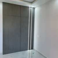 Porte en WPC invisible moderne Chantadoor, cadre dissimulé, isolation acoustique intérieure pour appartement, hôtel, villa, chambre à coucher