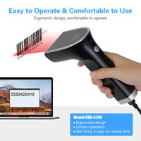 Escáner de Código de Barras Inalámbrico USB de Alta Calidad 6700, Omnidireccional, CMOS, Anti-Caídas, Escaneo Rápido, para Uso en Almacenes