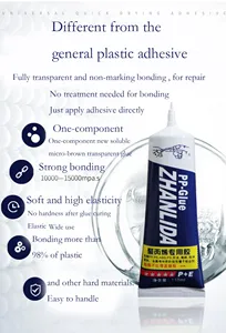 Zhanlida PP+PE <strong>Glue</strong> <strong>Polypropylene</strong> Special Adhesive Bonding of Various Plastic Materials for Mobile Phones Repair LED DIY <strong>Glue</strong> - Product Image 6