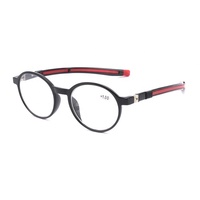 Sunbest 9001 TR90 Cadre Lunettes de Lecture Bleu Gris Magnétique Cou Suspendu Lecteurs Réglable Silicone Bras Lunettes À La Mode