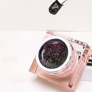 AILANUO 15ml Gel de esmalte de uñas de diamante ámbar de 4 colores, adecuado para bricolaje, proveedor de gel de esmalte de uñas - Product Image 3