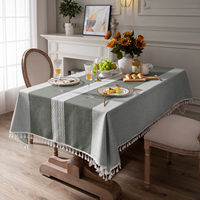 Nappe Rectangulaire Personnalisée Haute Qualité en Polyester Tissé Jacquard pour Événements