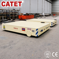 Chariot de transfert électrique AGV 10 tonnes robot d'entrepôt alimenté par batterie véhicule de chariot de transport robuste télécommandé
