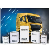 Dexin Kingpont Demeter Apprêt pour peinture automobile haute brillance 2K TopCoat Colors Vernis pour automobile