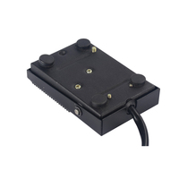 F201 FS-1 AC 250V 10A SPDT Antidérapant Momentané Électrique Interrupteur À Pédale En Plastique de coquille En Métal interrupteur au pied