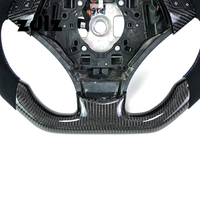 Volant en fibre de carbone véritable personnalisé pour BMW E60 E90 E91 E92 E93 volant de voiture
