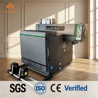 NEWIN Nouvelle imprimante DTF numérique à plat 600 mm A1 avec machine à secouer la poudre, garantie Epson 1 an, encre DTF entièrement automatique multicolore