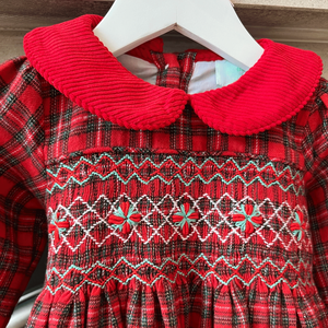 Exquisita Ropa Infantil con Bordado a Mano, Vestido Floral para Niñas, Ropa de Algodón para Niños, Ropa de Boutique Infantil al por Mayor, Fabricante de Vietnam - Product Image 4