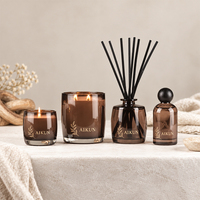 AIKUN – Usine de fabrication sur mesure, personnalisation du logo et de l'emballage, prix direct usine, ensemble diffuseur à bâtonnets et bougie parfumée de luxe